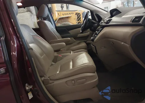 2012 Honda Odyssey Ex-L z USA, uszkodzony, nr VIN 5FNRL5H64CB126422